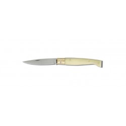 Pattada Traditional Knife, 75mm blade, cream color handle - 1